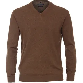 CasaModa V-Ausschnitt-Pullover Braun M
