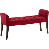 CLP Chaiselongue Cleopatra antik-dunkel - rot