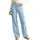 Marc O'Polo Weite Jeans "aus Organic-Cotton-Stretch-Mix", Damen, Gr. 33, Länge 32, light blau, Obermaterial: 95% Baumwolle, 4% Elastomultiester, 1% Elasthan, unifarben, loose fit normal, Jeans