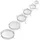 Westmark Frischhaltedeckel-Set Silikon Round transparent