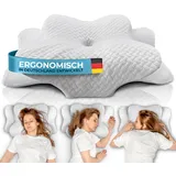 Glückstoff Orthopädisches Kissen (ERGO) weiß