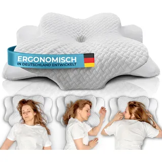 Glückstoff Orthopädisches Kissen (ERGO) weiß