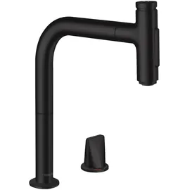 Hansgrohe Metris Select M71 Einhebelmischer Mattschwarz