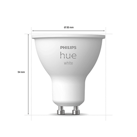 Philips Hue White 62931100 5,2W GU10 2 St.