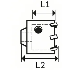 Bosch Hohlbohrkrone SDS plus-9 25 mm 1 St.