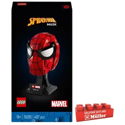 LEGO Marvel 76285 Spider-Mans Maske, Superhelden-Modellbausatz für Erwachsene