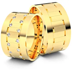 Trauringe M ̧hlhausen 585er Gelbgold - 9635