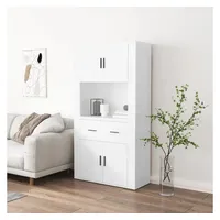 vidaXL Highboard 3185367 Weiß