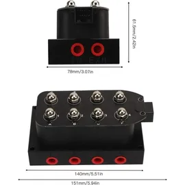 Wiltec RC-Auto Audi S1 E-Tron 1:10 CH RTR rot schwarz silberfarben