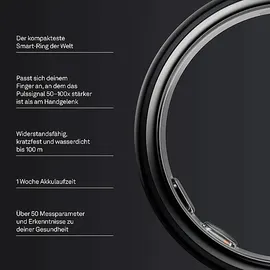 Oura Ring 5 Größe 12 Black