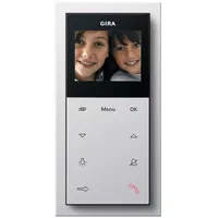 Gira Wohnungstation Video AP Plus 1239 112 reinweiß glänzend