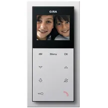 Gira Wohnungstation Video AP Plus 1239 112 reinweiß glänzend