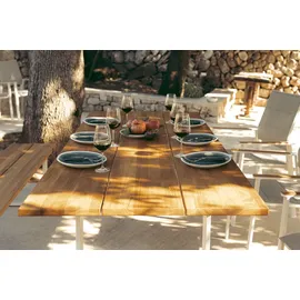 Niehoff Gartentisch 160-260 x 95 x 76 cm Braun