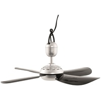 Outwell Christianos Camping Ceiling Fan Schwarz,Silber
