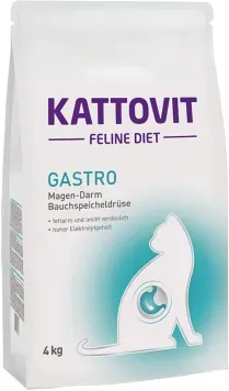 Katzen - Trockenfutter KATTOVIT Feline Diet Gastro, 4 kg