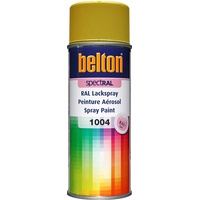 belton spectRAL Lackspray RAL 1004 goldgelb, glänzend, 400 ml - Profi-Qualität