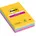 Post-it Super Sticky Haftnotizen extrastark 46453SSA farbsortiert, 3 Blöcke