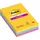 Post-it Super Sticky Haftnotizen extrastark 46453SSA farbsortiert, 3 Blöcke