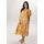 Aniston SELECTED Sommerkleid Geblümt Beige 36
