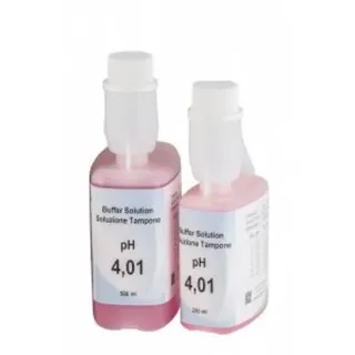 Kalibrierlösung pH 4, 500ml Easy to use Flasche, inkl. N.I.S.T. - Zertifikat