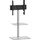 VCM Alani TV-Rack 60x100x45 cm Silber/Glas
