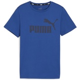 Puma Jungen ESS Logo Tee B T-Shirt Kobaltglasur, 176