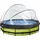 EXIT TOYS Lime Pool 360 x 76 cm inkl. Filterpumpe und Abdeckung