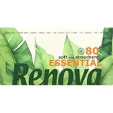 Renova Plenitude Gesichtstücher, Weiß, 80 Taschentücher