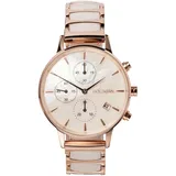 HOLZKERN Chronograph Shiny Perlmutt/Keramik 38 mm