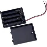 TRU Components Batteriehalter 4x Micro (AAA)