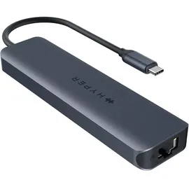 Hyper HyperDrive EcoSmart Gen.2 Universal USB-C 7-in-1 Hub w 100 W PD Power Pass-thru