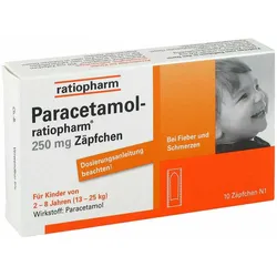 Paracetamol ratiopharm 250mg