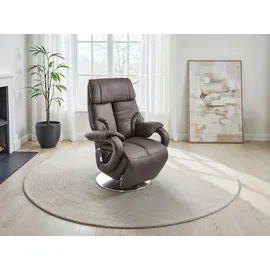 sit&more TV-Sessel Invito Kunstleder 80 x 111 x 80 cm Braun mit Motor und Aufstehhilfe