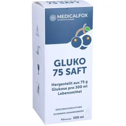 Gluko 75 Saft schwarze Johannisbeere