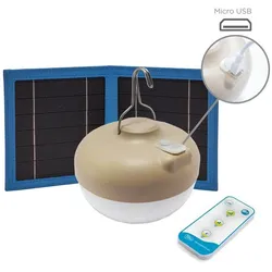 Cherry Solar Tisch- & Hängelampe mit Akku Tragbar