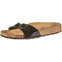 Birkenstock Madrid Birko-Flor Lack schmal schwarz lack 38