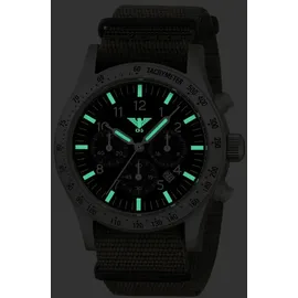 KHS Platoon Solar Chronograph Stahl 13,0 mm PLASSC.NSGO