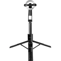 Logilink Selfie-Stick magnetisch schwarz