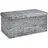 Intirilife Faltbare Sitzbank Samt 76 x 38 x 38 cm Grau