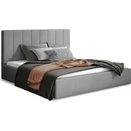 petits-meubles Boxspringbett 160 x 200 cm Grau