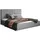 petits-meubles Boxspringbett 160 x 200 cm Grau