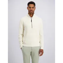 Pierre Cardin Strickpullover mit Streifenmuster Weiß L