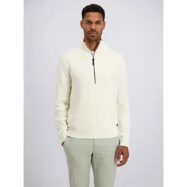 Pierre Cardin Strickpullover mit Streifenmuster Weiß L