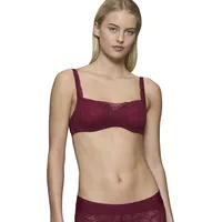 Triumph Body Make-Up Illusion Lace Balconette Weinrot D 75 Damen
