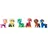 Spin Master Paw Pup Squad Mini Figure 5 cm (Beige/Blau/Rot/Schwarz/Weiß)