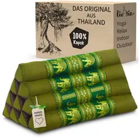 Livasia Keilkissen Dreieckskissen (Deluxe) vegan und handgefertigt, 32x55x29cm, Kapok
