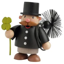 KWO Kunstgewerbe-Werkstätten Olbernhau GmbH Räuchermann Schornsteinfeger mini 10 cm mehrfarbig