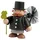 KWO Kunstgewerbe-Werkstätten Olbernhau GmbH Räuchermann Schornsteinfeger mini 10 cm mehrfarbig