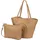 Valentino Special Covent Shopper Kunstleder Beige