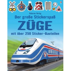 Der große Stickerspaß: Züge